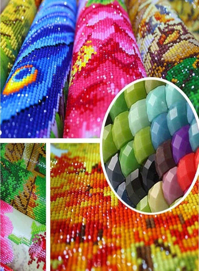 MATSON DIY 5D Diamond Painting Kits Flower for Adults Diamond Art of Life Diamond Painting Full Drill Crystal Rhinestone Embroidery Craft Kits for Home Wall Decor Gifts, 40 * 30 CM (Flower) - Image 3